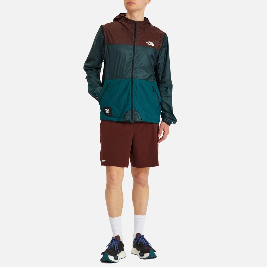 The North Face x Undercover Men's Soukuu Convertible Wind Jacket Bitter Chocolate/Deep Blue